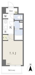 ＭＩＳＴＲＡＬ姫路駅前Ⅵ東駅前町の物件間取画像